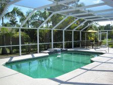 Enjoy the Florida sunshine! Large pool area to dine, entertain or just chill.