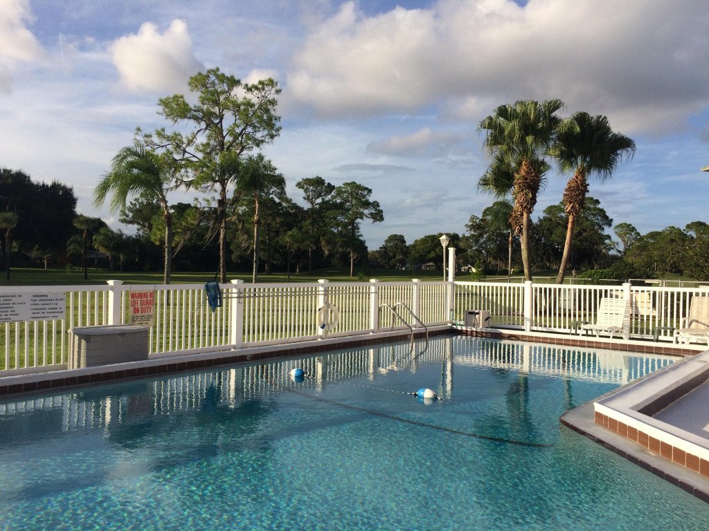 Heated pool