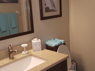 Guest Bathroom with shower stall
