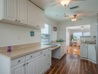 Tons of cabinets for storage - home includes everything you need