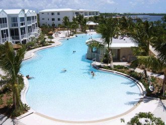 Lagoon Style Pool, Largest in all of the Keys!