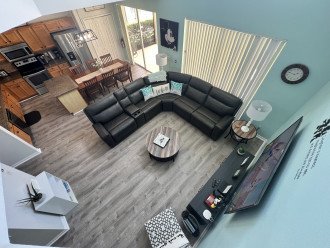 Open concept Kitchen/Living room
