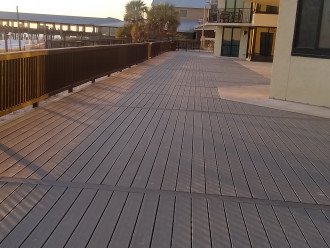 Deck leading to West Tower
