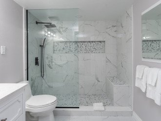 Updated Glass/Tile Shower