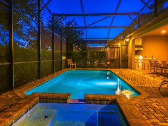 Private heated Pool and hot tub