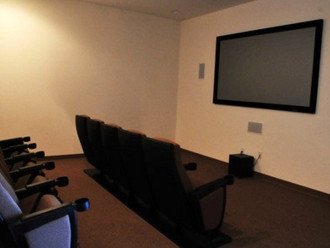 Theater in clubhouse