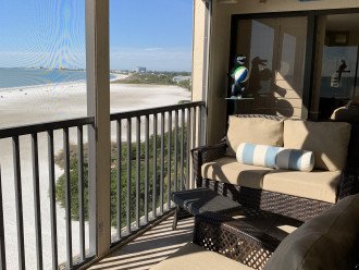 Beach Front Penthouse, South End on FMB #1