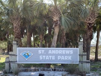 Beautiful St. Andrews State Park just 2 1/2 miles east of the Dunes of Panama