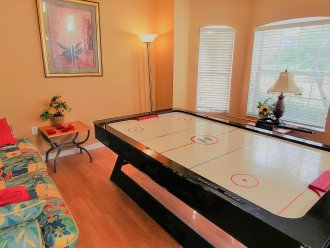 Harvard pool table and air-hockey combo