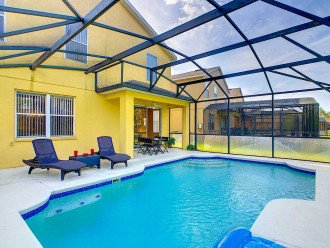 STAY SAFE-CONTACTLESS CHECKIN - LARGE VILLA -PRIVATE POOL/ GAMES ROOM NR DISNEY #1
