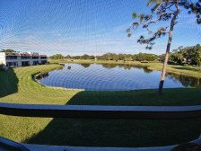 Beautiful 2br 2 bath condo on Palm Aire championship golf course with water view