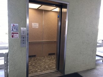 Dunes Club elevator to all floors
