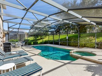 5 BR Emerald Island Villa mins from Disney, South Facing Pool, Huge Corner Lot! #1