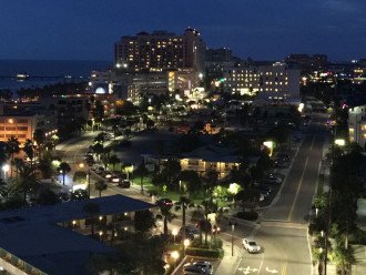 Clearwater Beach Island At Night