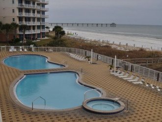 TOP FLOOR, 3 BDRM BEACHFRONT UNIT WITH THE BEST VIEWS IN THE BUILDING! #47