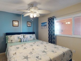 Guest Bedroom with King and Bunk Beds