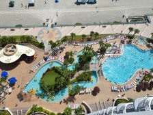 1411 - Wyndham Ocean Walk Resort 3 Bedroom Pools and All amenities Open !!!