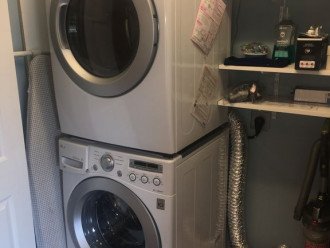 New washer and dryer!