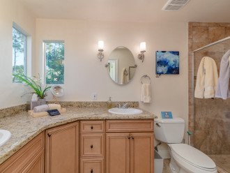 The master suite is completed by this master bathroom that will have you feeling like royalty.