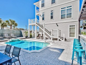 Commanders Palace | Beach View Mansion | Heated Pool | Cabana | 2 Kitchens #1