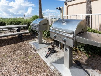 Summer Place has the island's only beachfront grilling area.