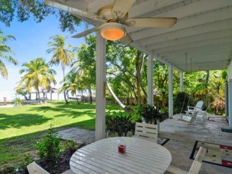 Lush tropical plantings in a gated compound located directly on the Florida Bay #1