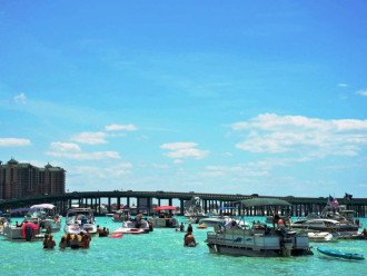 Visit Crab island during your stay