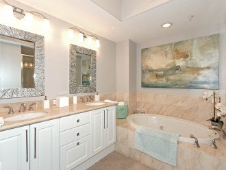 Gorgeous Master, Dual Sink, Jacuzzi Tub and Walk in Tub with two closets