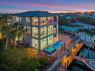 Sun Kissed | Waterfront Mansion | Boat Slips | Pool | Game Room | Beach Views #1