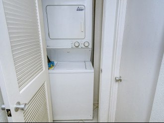 Washer/dryer in hallway