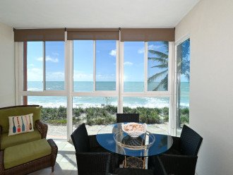 Lanai, right off the living room with spectacular view of the Gulf