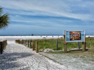 World famous Siesta Beach - just down the beach from Crescent Arms Condos