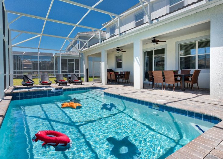 Experience why kids, and grandkids love our year-round heated pool!