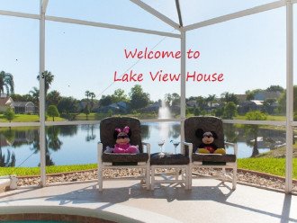 Stunning Lake View House 2mls Disney,free Wi-FI,games room,spa #1