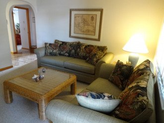 LIVING ROOM IN ADJOINING GUEST SUITE