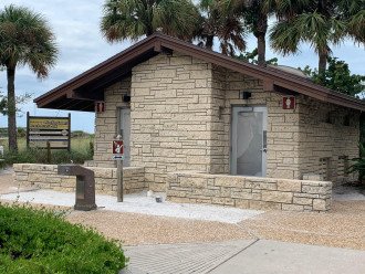 Bathrooms and Changing Area at Public Beach Access