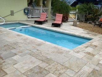 Pool and lounge chairs