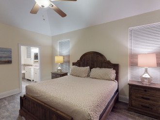 1st Floor Master King Suite with Private Bathroom and Access to the Outdoors