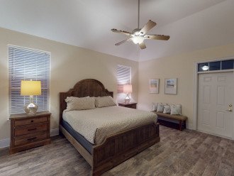 1st Floor Master King Suite with Private Bathroom and Access to the Outdoors