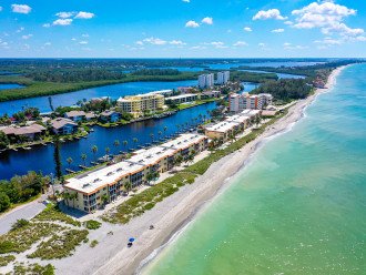 Aerial view of our community - Gulf and beach view.