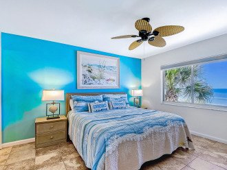 Master bedroom king and view of the Gulf of Mexico!