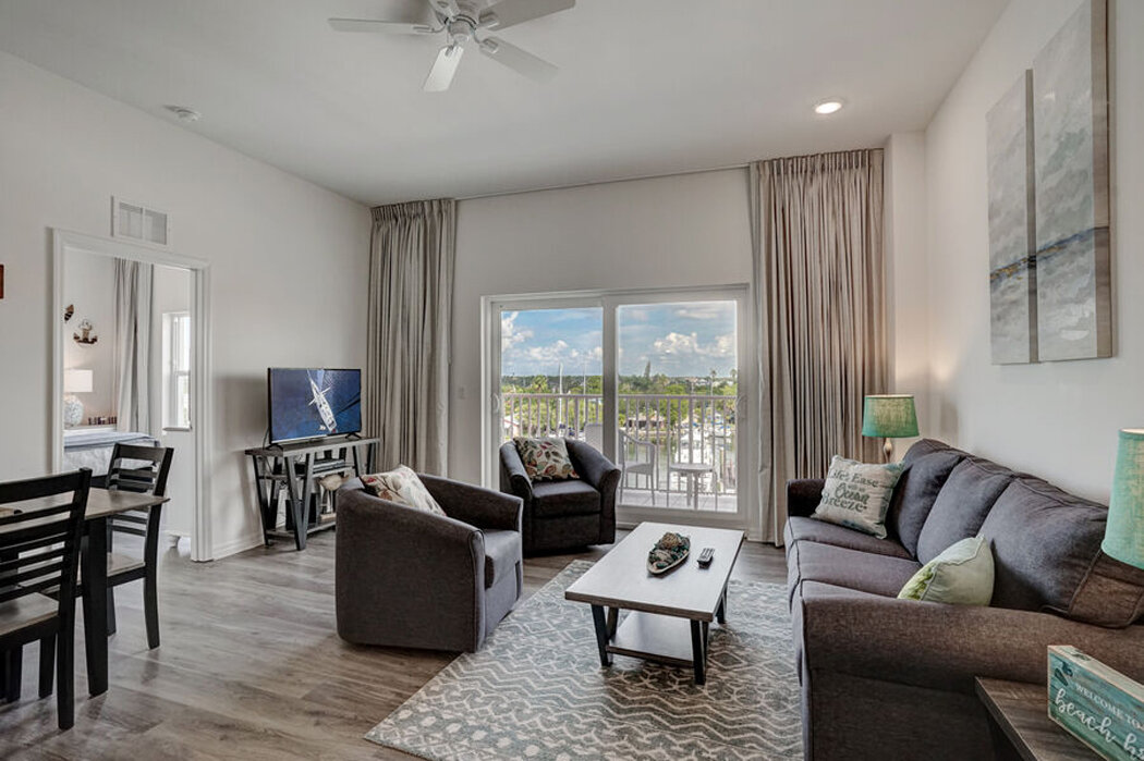 Living Room and Dining Area